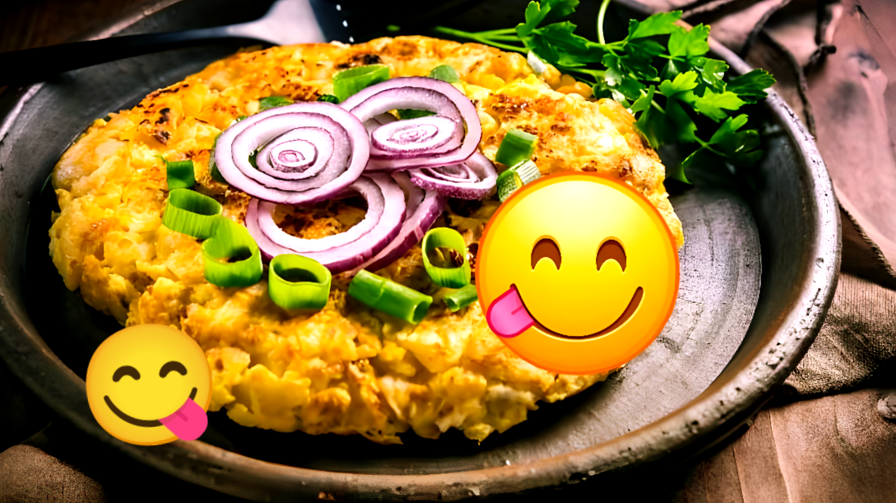 Frittata di patate senza olio: la magia della friggitrice ad aria!"