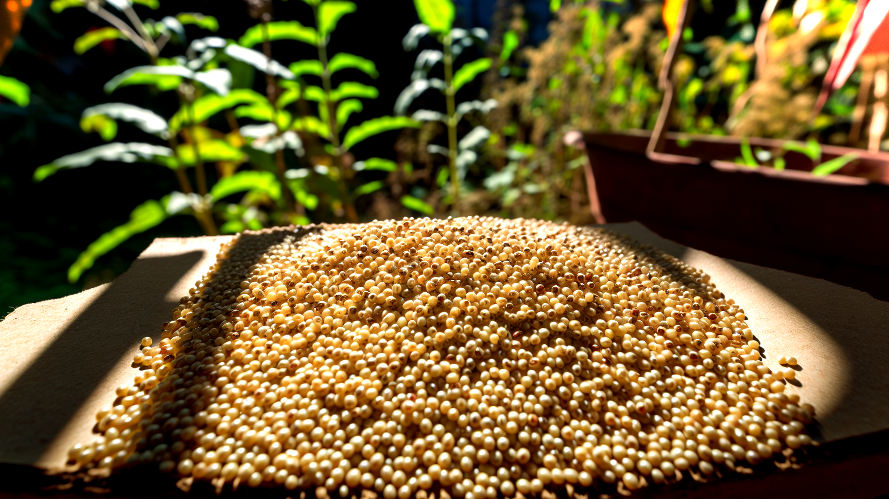 Quinoa giardino braccialetti"