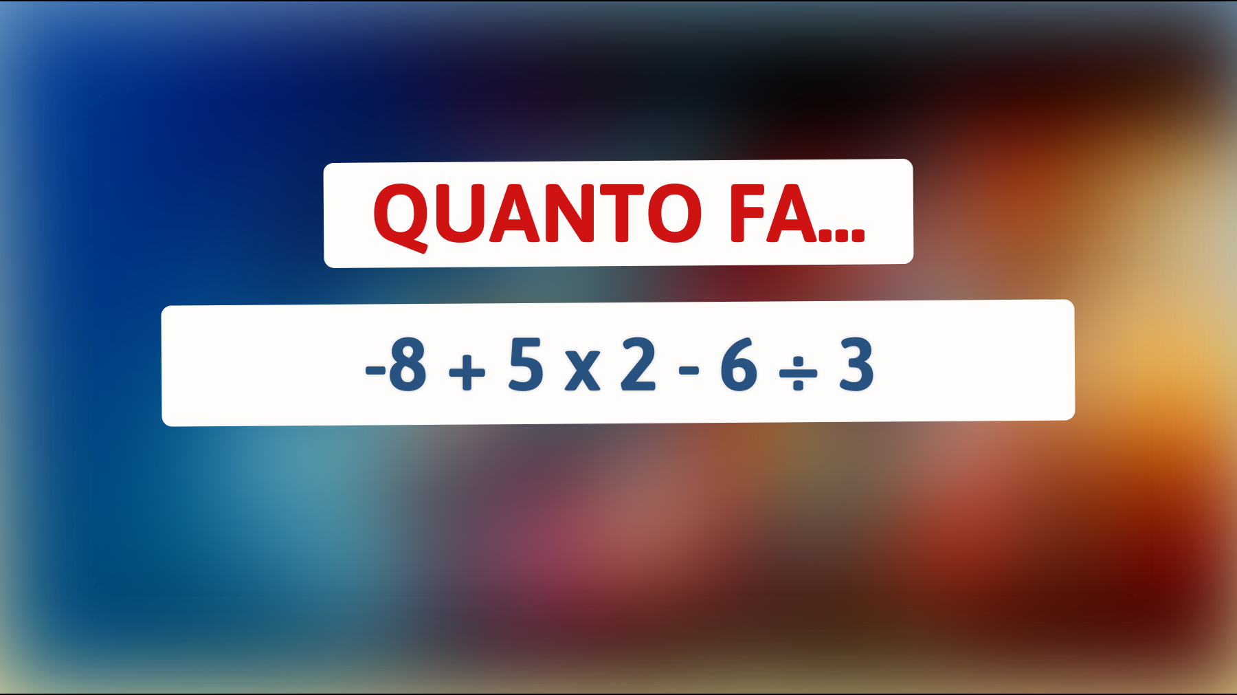 Scopri la risposta che solo il 1% delle persone può risolvere: l'indovinello matematico che metterà alla prova la tua intelligenza!"